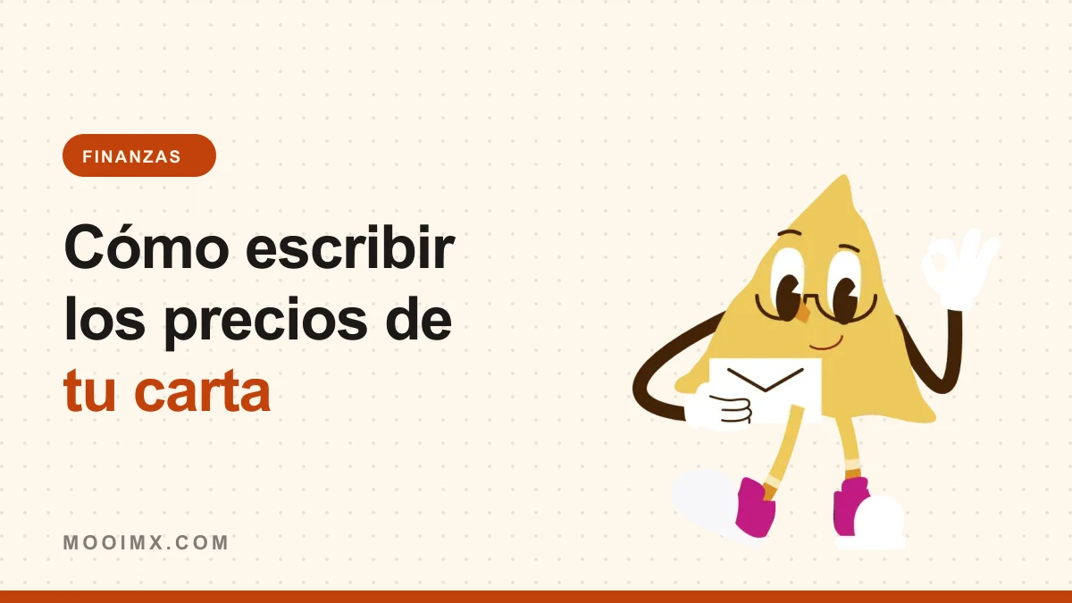 Ilustración de la mascota de MOOI con lentes